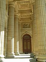 Paris, Eglise St Sulpice, Piliers de facade